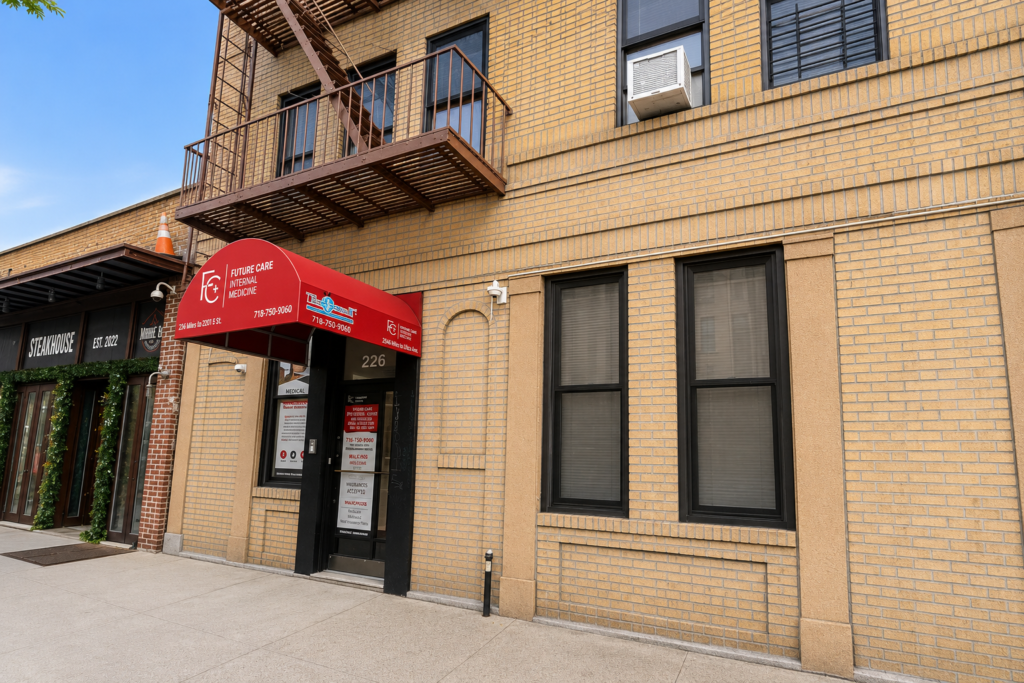 Future Care Internal Medicine - Bronx office entrance at 226 W 238th St