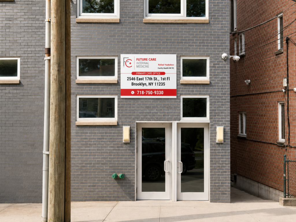 Future Care Internal Medicine - Brooklyn office at 2546 East 17th St, 1st Floor