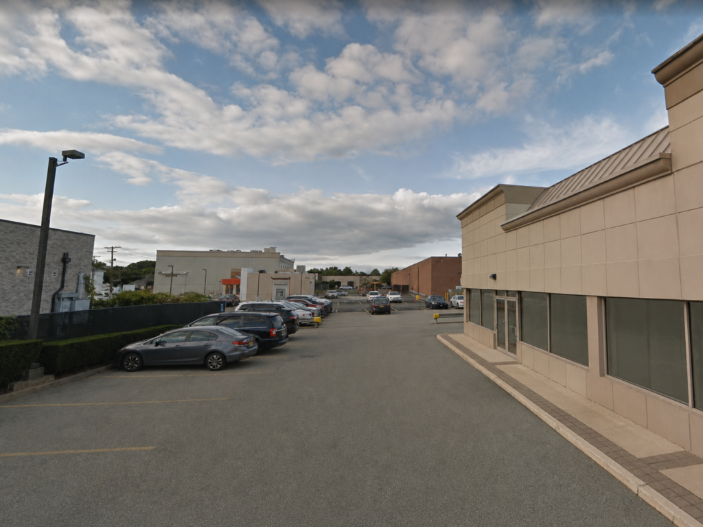 RBWellnessCare Carle Place office and parking lot at 83 Westbury Ave